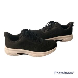 Athletic works Mens Black wide sneakers | Size men’s 8W